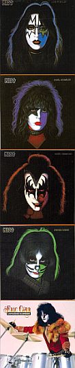 Ace Frehley-Paul Stanley-Gene Simmons-Peter Criss-Eric Carr 